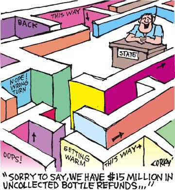 Corky's Hawaii cartoon