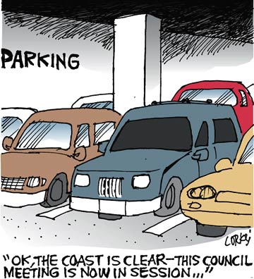 Corky's Hawaii cartoon
