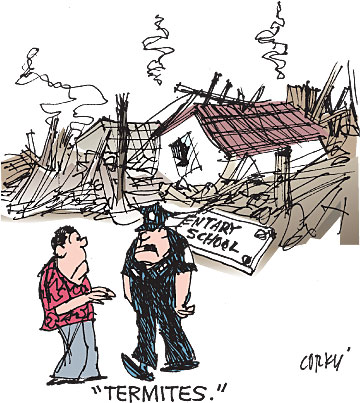 Corky's Hawaii cartoon