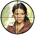 Ana Lucia in bullseye