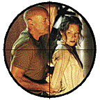 Locke and Kate in bullseye