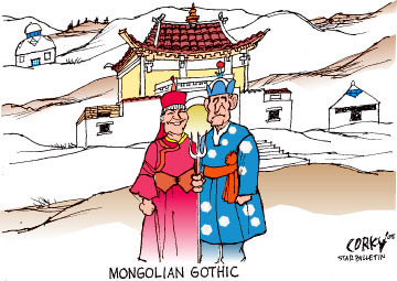Corky Editorial Cartoon