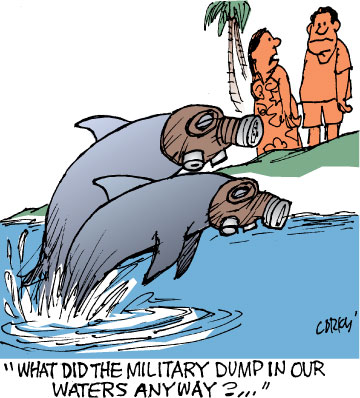 Corky's Hawaii cartoon