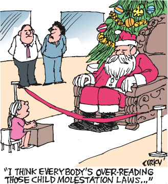 Corky's Hawaii cartoon