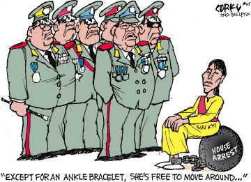 Corky Editorial Cartoon