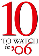 10 to watch in 2006 logo