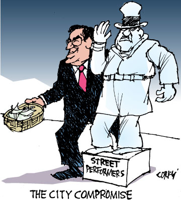 Corky's Hawaii cartoon