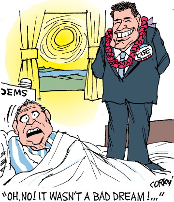 Corky's Hawaii cartoon