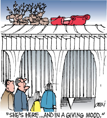 Corky's Hawaii cartoon