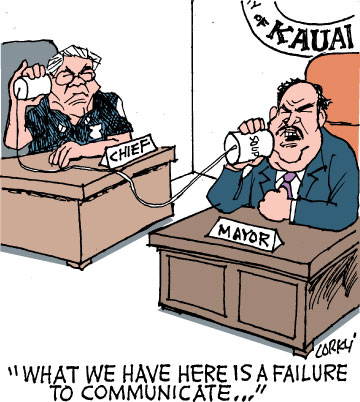 Corky's Hawaii cartoon