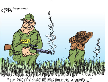 Corky's Editorial cartoon