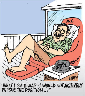 Corky's Hawaii cartoon