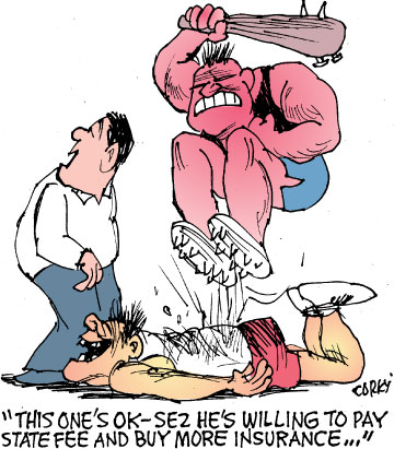 Corky's Hawaii cartoon