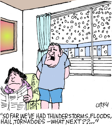 Corky's Hawaii cartoon