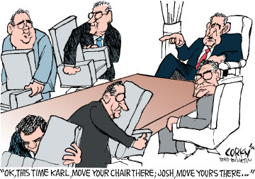 Corky's Editorial cartoon