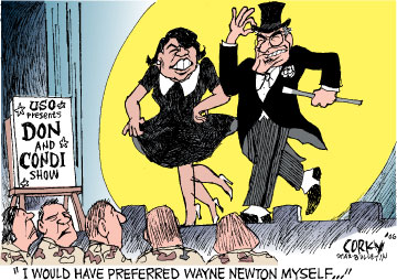 Corky's Editorial cartoon