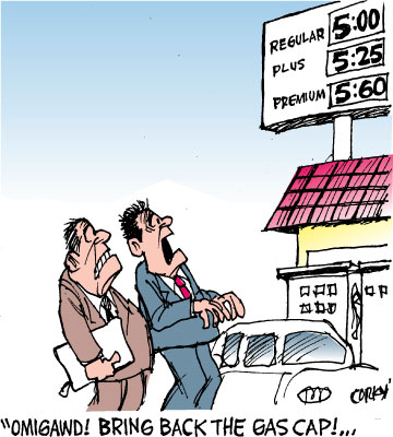 Corky's Hawaii cartoon