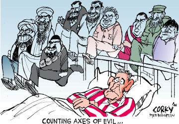 Corky's Editorial cartoon