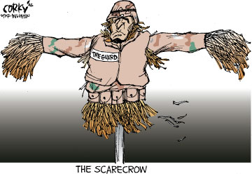Corky's Editorial cartoon