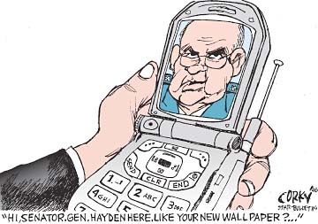 Corky's Editorial cartoon