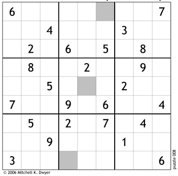 Scrivener's Sudoku