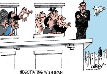 Corky's Editorial cartoon
