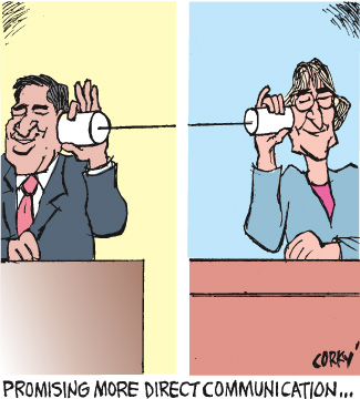 Corky's Hawaii cartoon