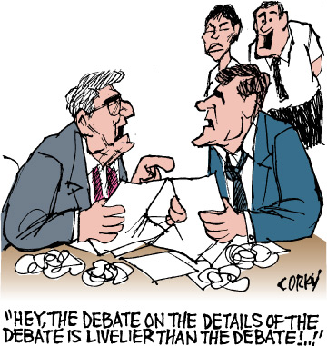 Corky's Hawaii cartoon