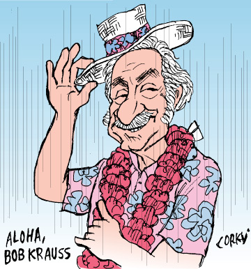 Corky's Hawaii cartoon