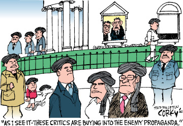 Corky's Editorial cartoon