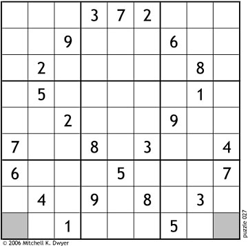Scrivener's Sudoku