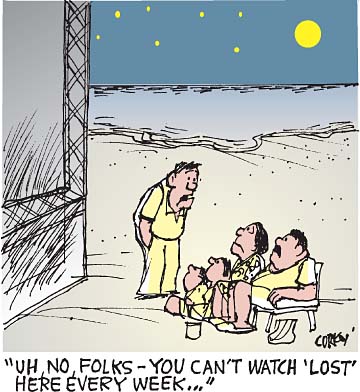 Corky's Hawaii cartoon