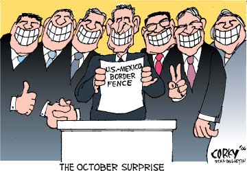 Corky's Editorial cartoon