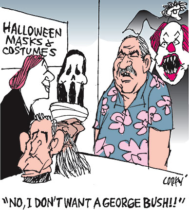 Corky's Hawaii cartoon