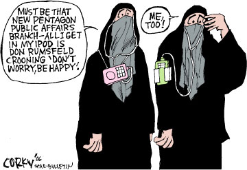 Corky's Editorial cartoon
