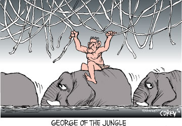 Corky's Editorial cartoon