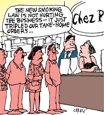 Corky's Hawaii cartoon