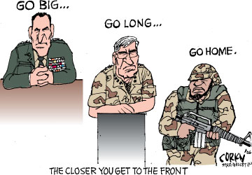 Corky's Editorial cartoon
