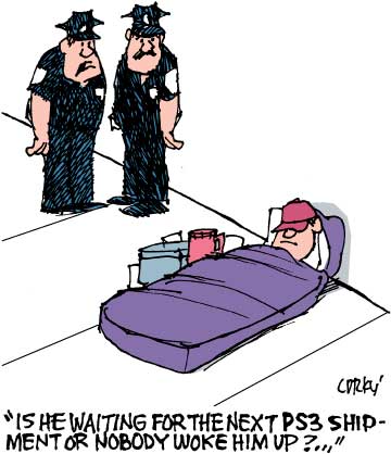 Corky's Hawaii cartoon
