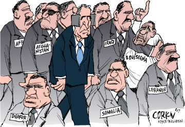 Corky's Editorial cartoon