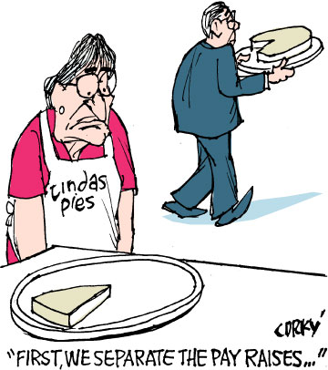 Corky's Hawaii cartoon