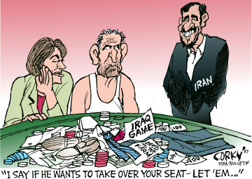 Corky's Editorial cartoon