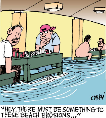 Corky's Hawaii cartoon
