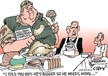 Corky's Editorial cartoon