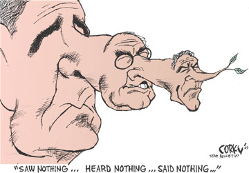 Corky's Editorial cartoon