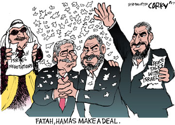 Corky's Editorial cartoon