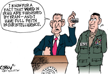 Corky's Editorial cartoon
