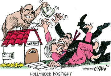 Corky's Editorial cartoon