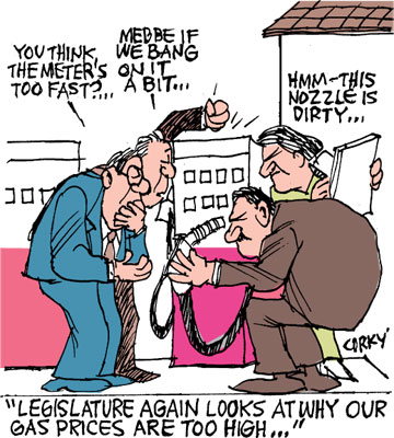 Corky's Hawaii cartoon