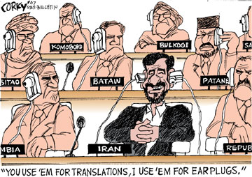 Corky's Editorial cartoon